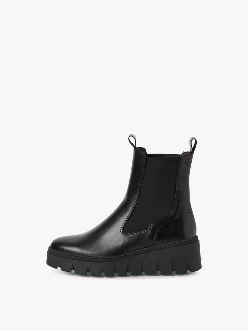 cuoio chelsea boot - nero 1-25489-45-001 compra tamaris stivaletti online