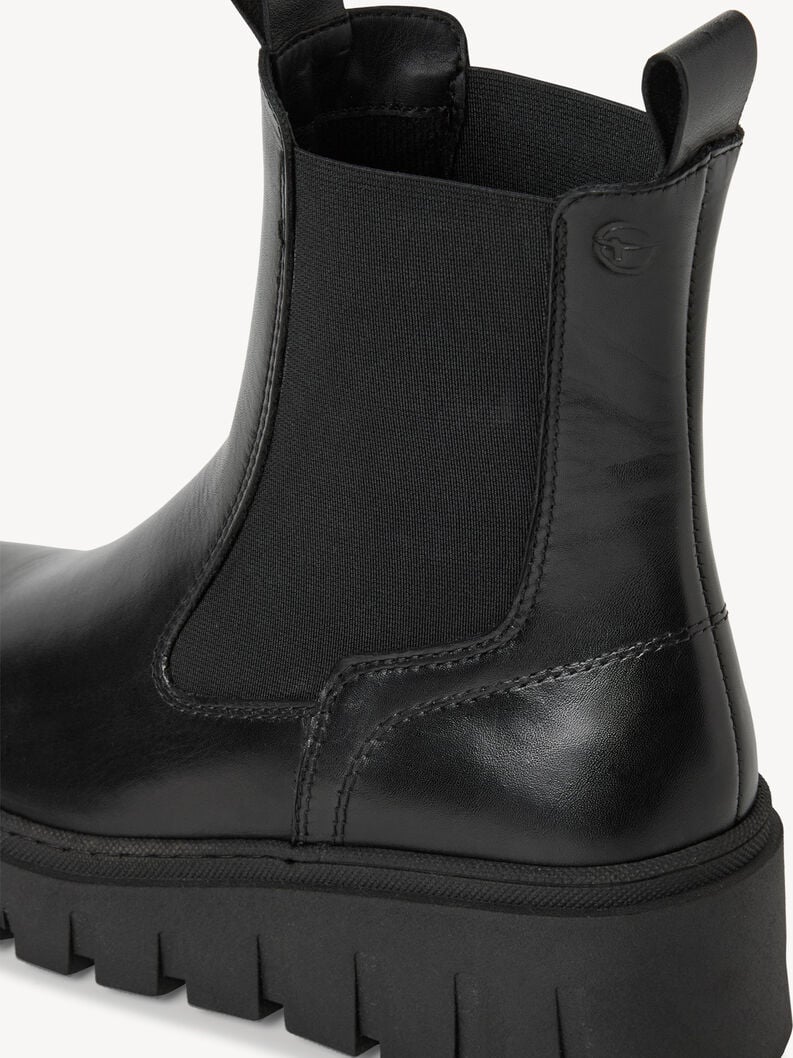 cuoio chelsea boot - nero 1-25489-45-001 compra tamaris stivaletti online
