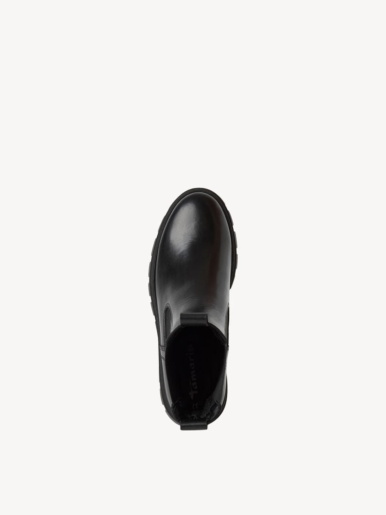 cuoio chelsea boot - nero 1-25489-45-001 compra tamaris stivaletti online