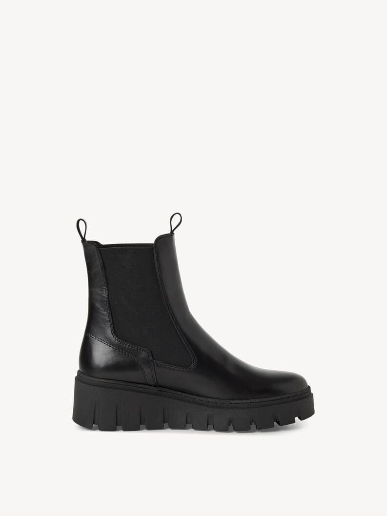 cuoio chelsea boot - nero 1-25489-45-001 compra tamaris stivaletti online