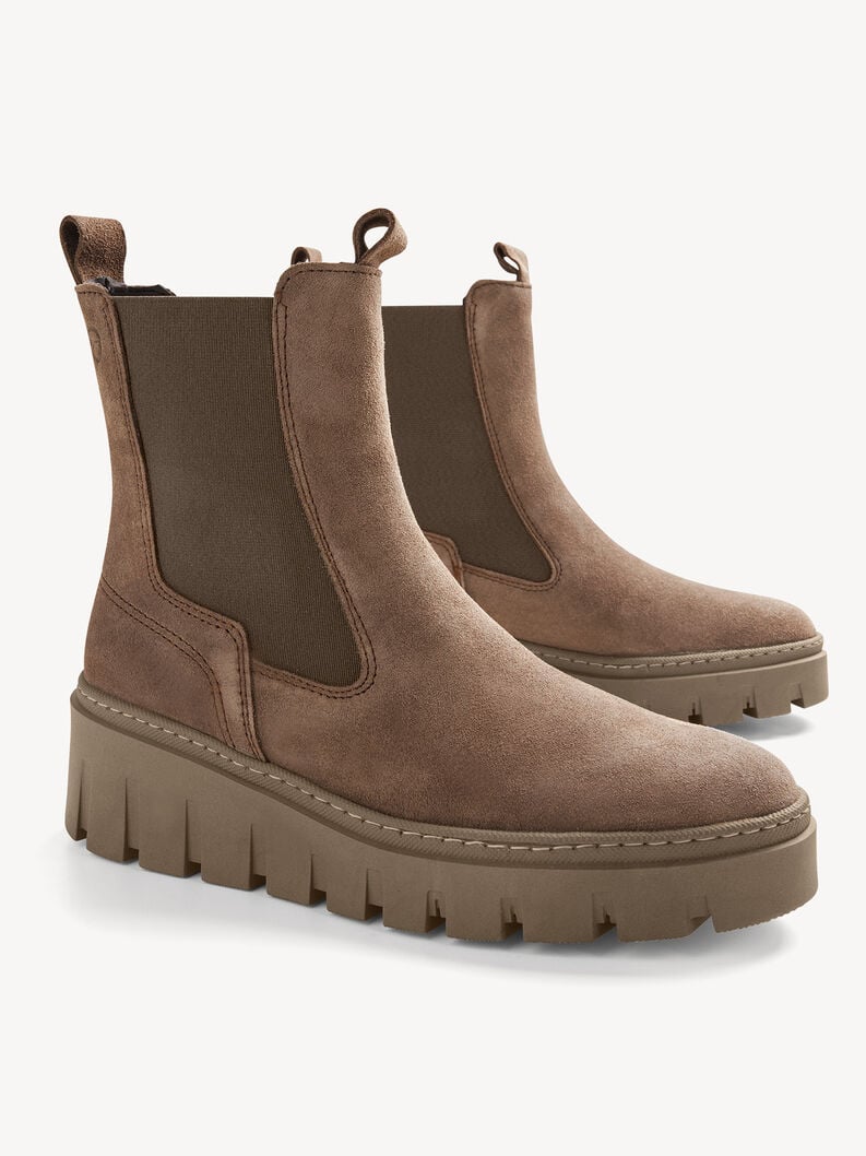 cuoio chelsea boot - beige 1-25489-45-341 compra tamaris stivaletti online