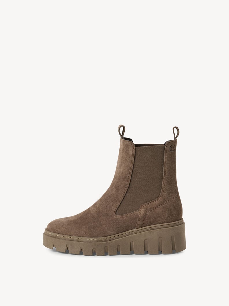 cuoio chelsea boot - beige 1-25489-45-341 compra tamaris stivaletti online