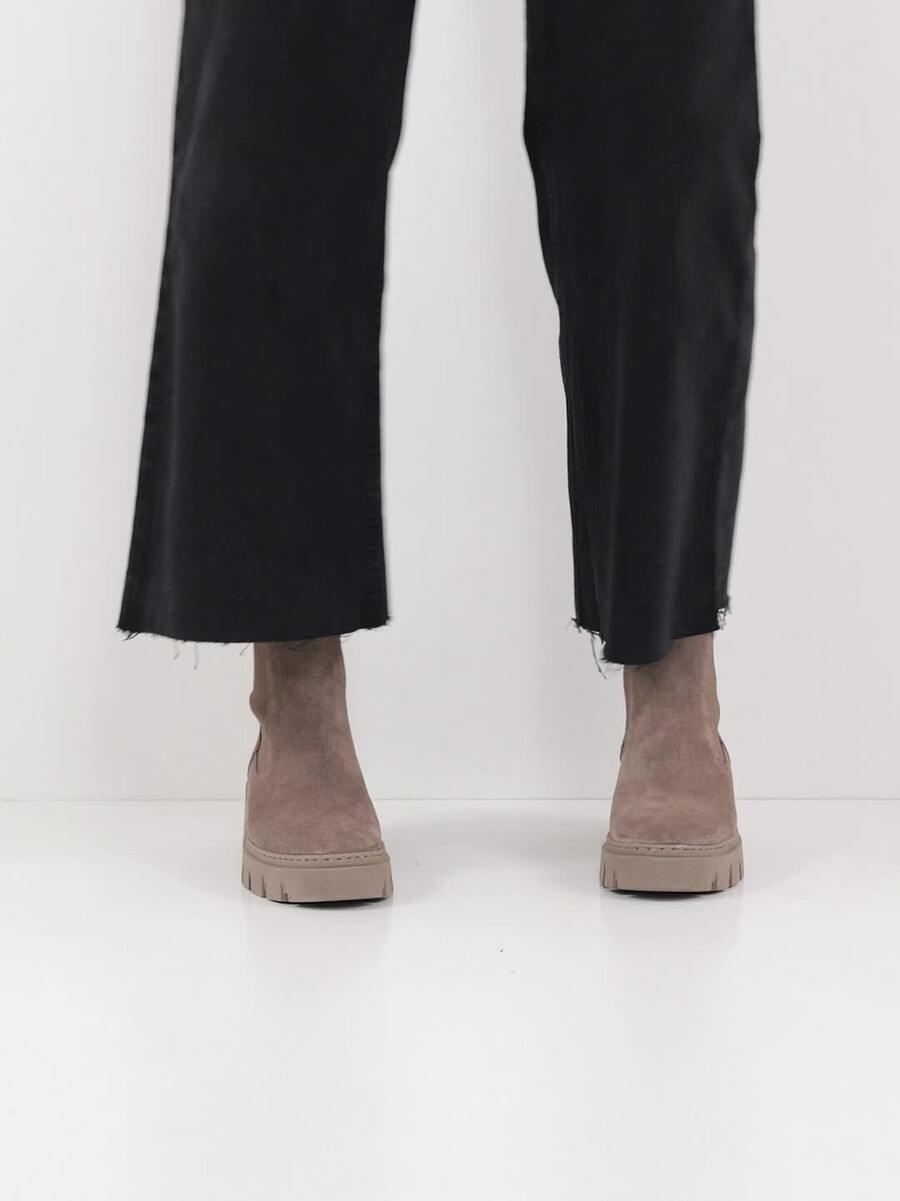 cuoio chelsea boot - beige 1-25489-45-341 compra tamaris stivaletti online
