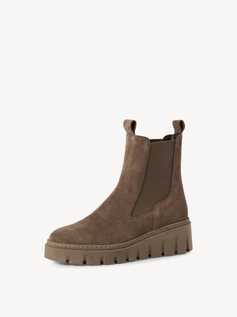 cuoio chelsea boot - beige 1-25489-45-341 compra tamaris stivaletti online