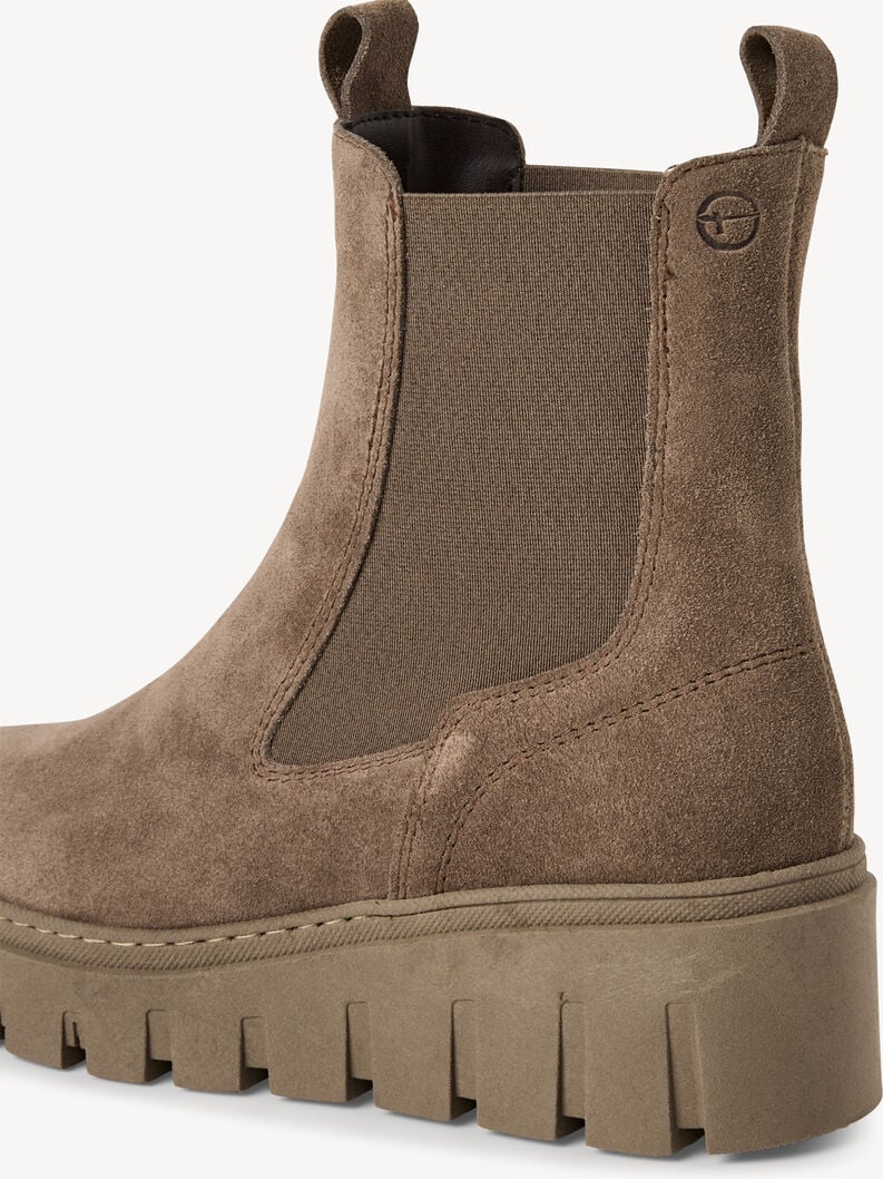 cuoio chelsea boot - beige 1-25489-45-341 compra tamaris stivaletti online