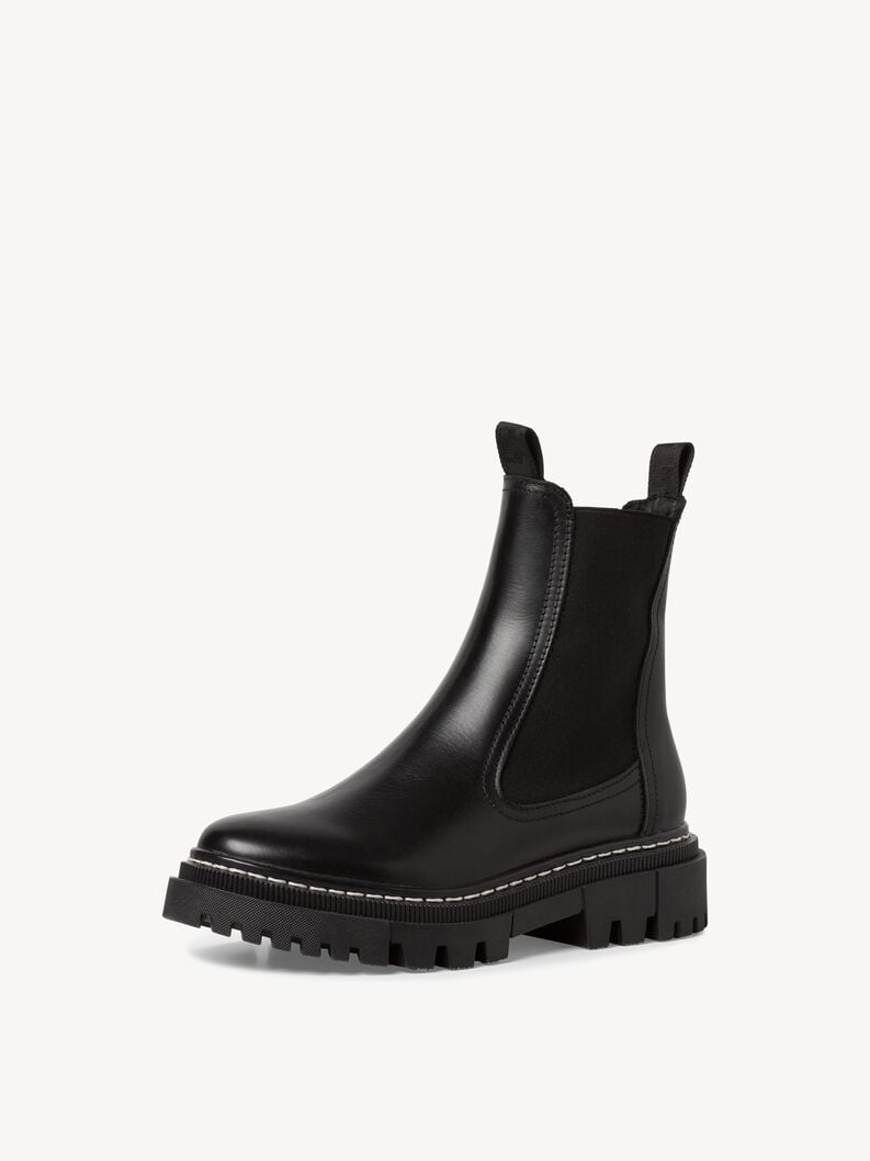 cuoio chelsea boot - nero 1-25491-41-001 compra tamaris stivaletti online