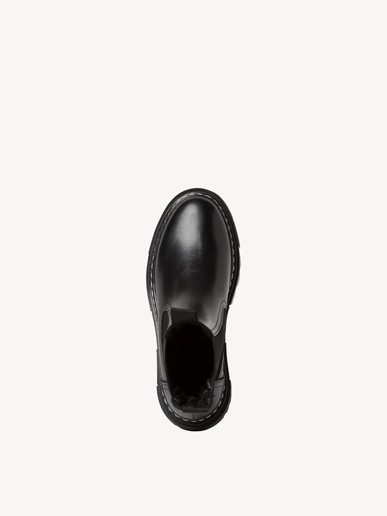 cuoio chelsea boot - nero 1-25491-41-001 compra tamaris stivaletti online
