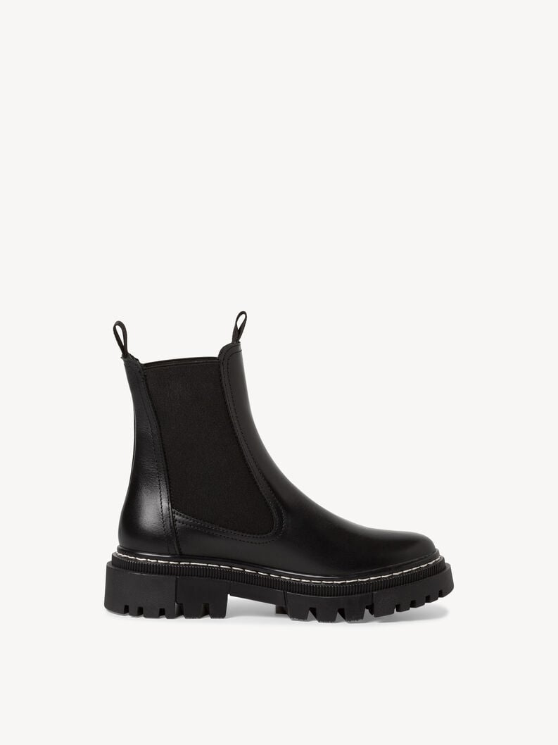 cuoio chelsea boot - nero 1-25491-41-001 compra tamaris stivaletti online