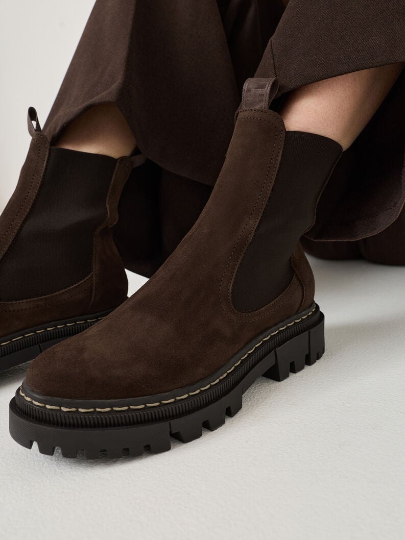 cuoio chelsea boot marrone 1-25491-41-304 compra tamaris stivaletti online
