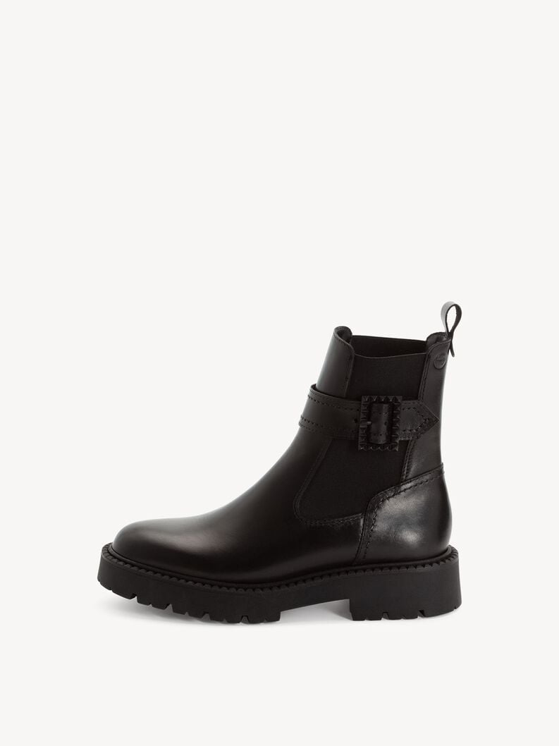 cuoio chelsea boot - nero 1-25496-45-001 compra tamaris stivaletti online