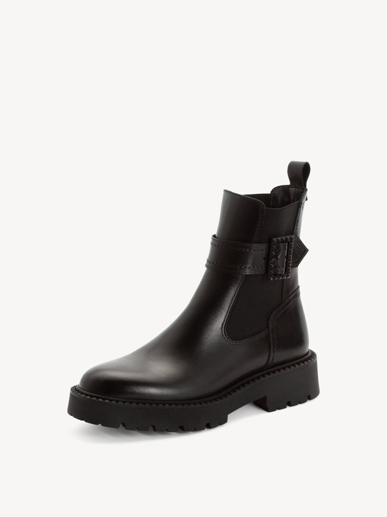 cuoio chelsea boot - nero 1-25496-45-001 compra tamaris stivaletti online