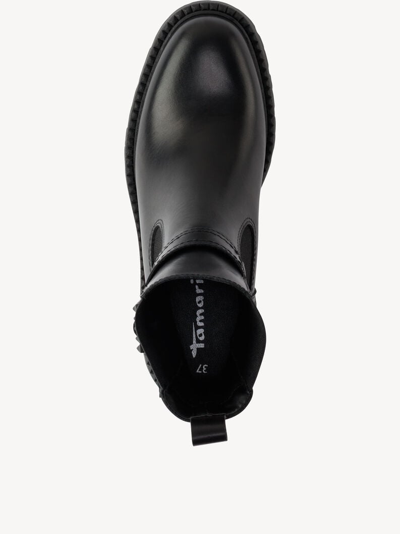 cuoio chelsea boot - nero 1-25496-45-001 compra tamaris stivaletti online