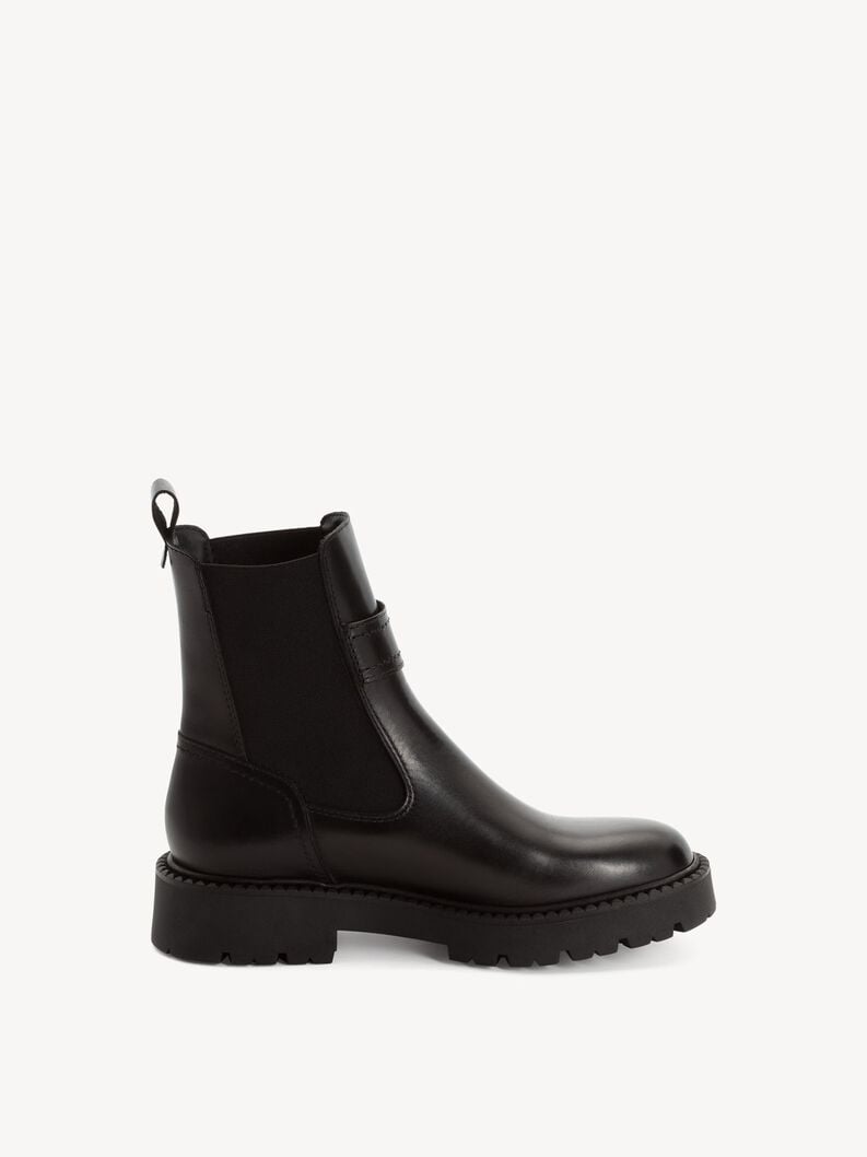 cuoio chelsea boot - nero 1-25496-45-001 compra tamaris stivaletti online