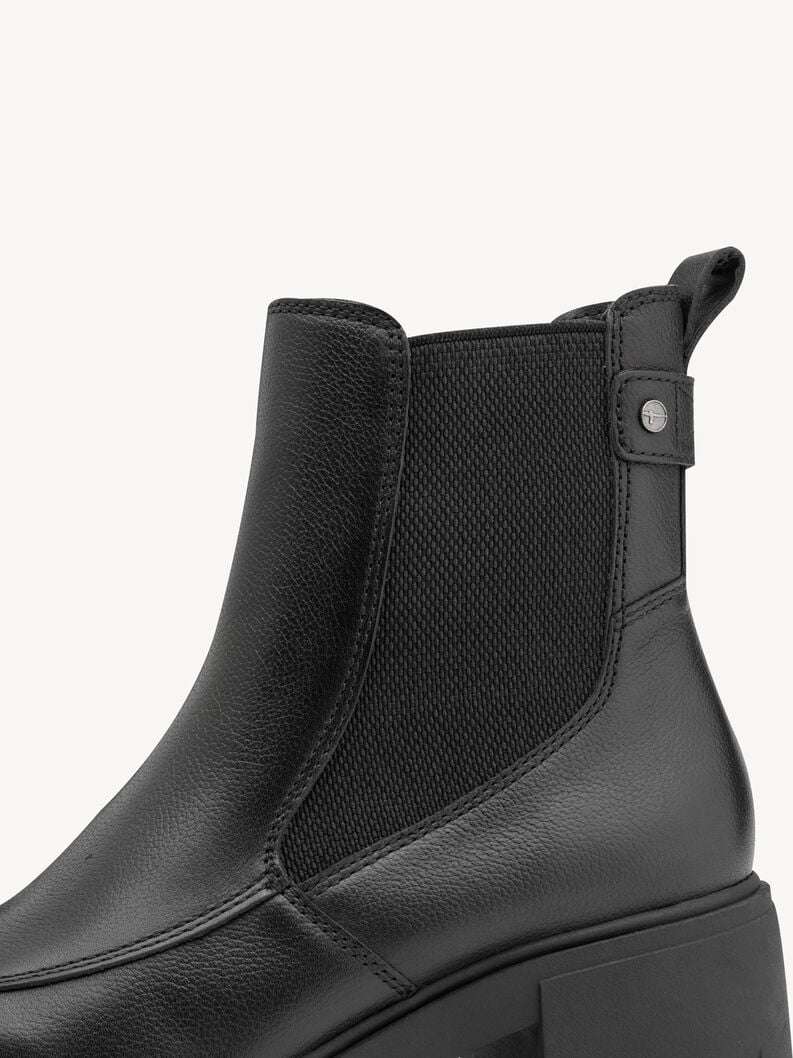cuoio chelsea boot - nero 1-25822-45-003 compra tamaris stivaletti online