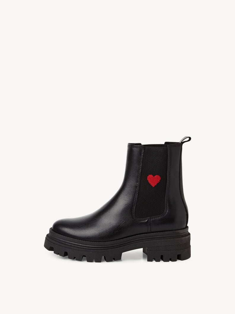 cuoio chelsea boot - nero 1-25840-43-053 compra tamaris stivaletti online