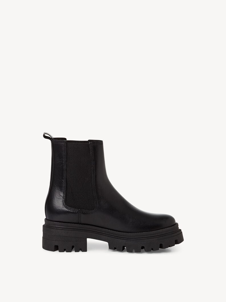 cuoio chelsea boot - nero 1-25840-43-053 compra tamaris stivaletti online