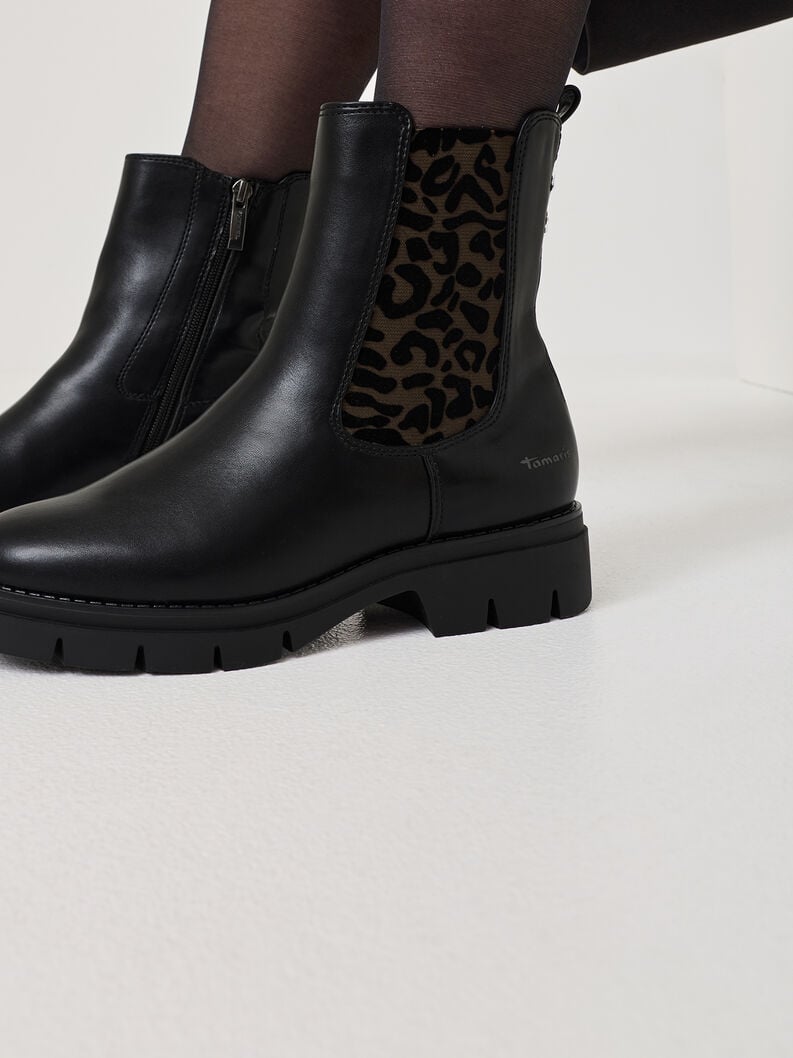 chelsea boot - nero 1-25898-43-090 compra tamaris stivaletti online