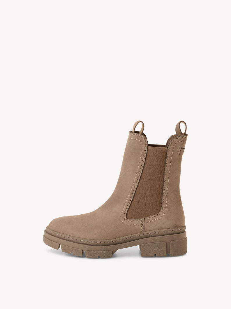 cuoio chelsea boot - beige 1-25901-41-405 compra tamaris stivaletti online