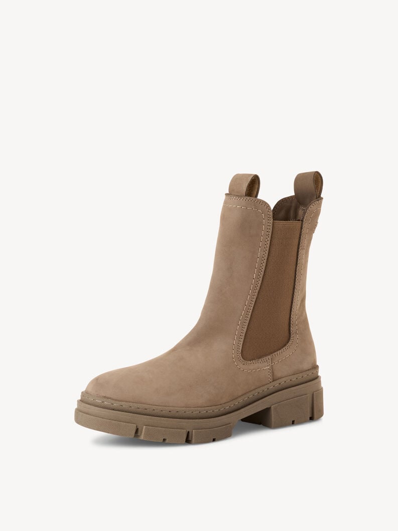 cuoio chelsea boot - beige 1-25901-41-405 compra tamaris stivaletti online
