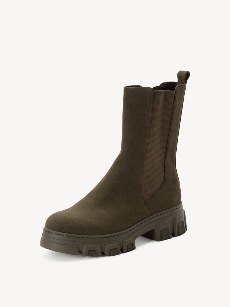 chelsea boot - verde 1-25943-45-722 compra tamaris stivaletti online