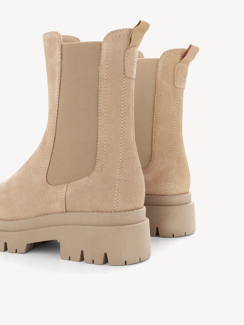 cuoio chelsea boot - beige 1-25992-41-401 compra tamaris stivaletti online