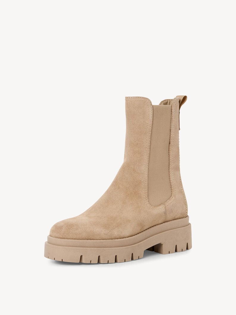 cuoio chelsea boot - beige 1-25992-41-401 compra tamaris stivaletti online