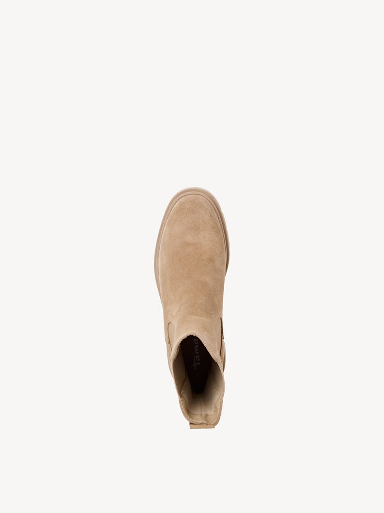 cuoio chelsea boot - beige 1-25992-41-401 compra tamaris stivaletti online