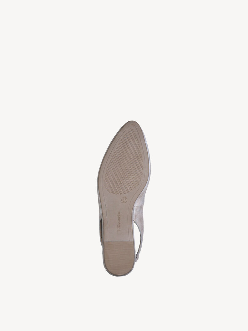 imbracatura di cuoio ballerine beige 1-29406-42-341 compra tamaris sede parigina chic online
