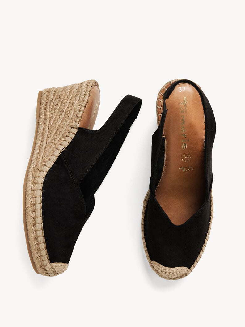 espadrill - nero 1-29638-44-001 compra tamaris espadrills online
