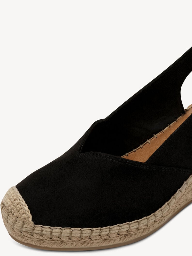espadrill - nero 1-29638-44-001 compra tamaris espadrills online