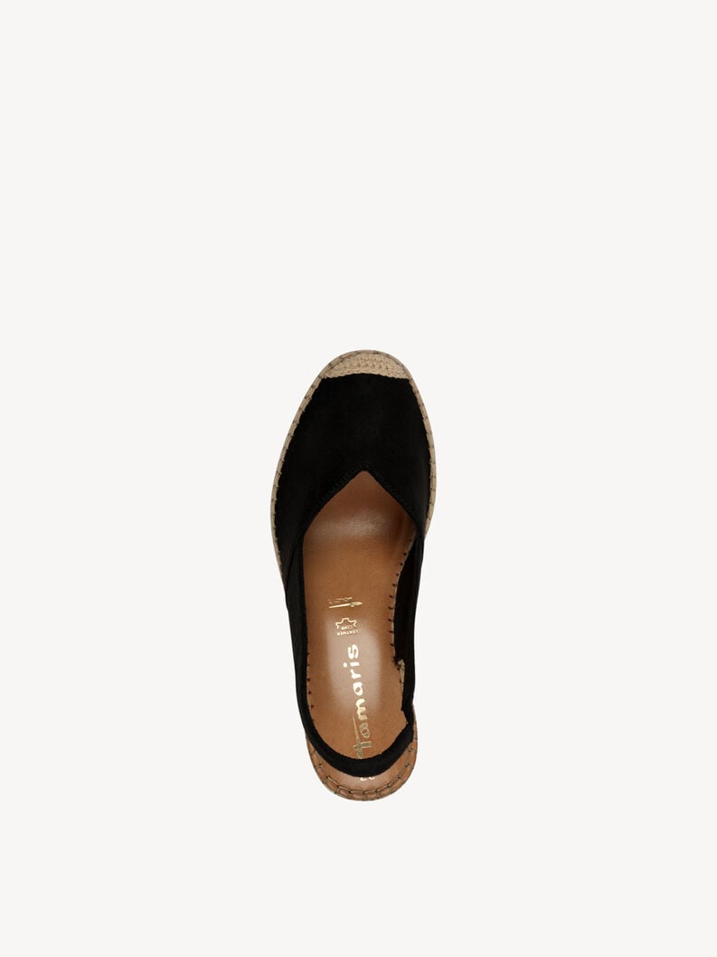 espadrill - nero 1-29638-44-001 compra tamaris espadrills online