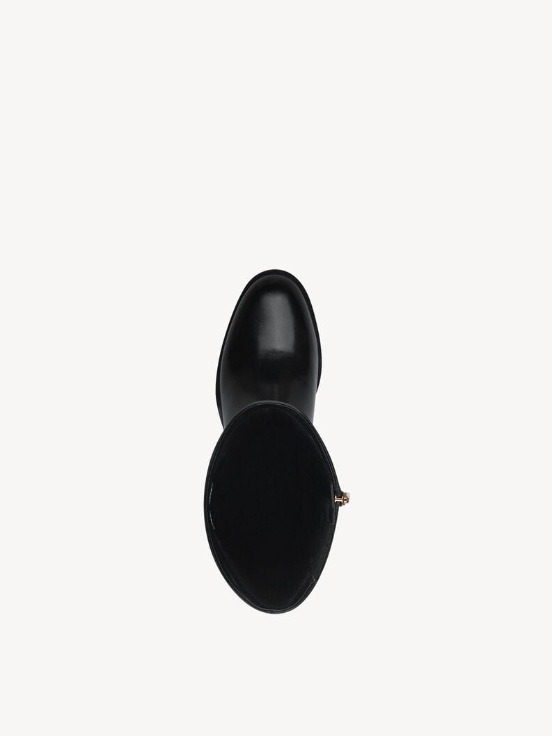 stivali in pelle - nero 1-25529-43-001 compra tamaris stivali online