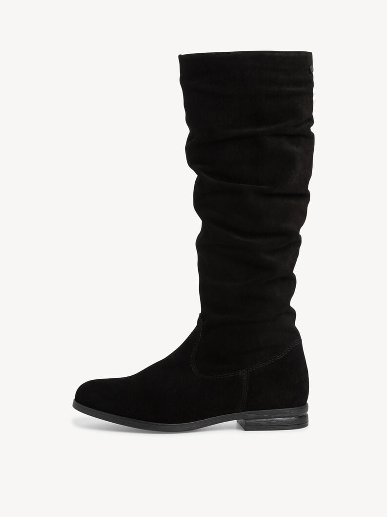 stivali in pelle - nero 1-25545-41-001 compra tamaris stivali online