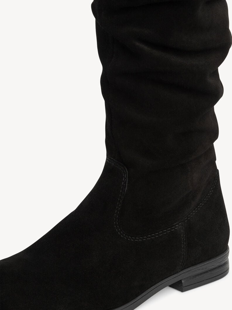 stivali in pelle - nero 1-25545-41-001 compra tamaris stivali online