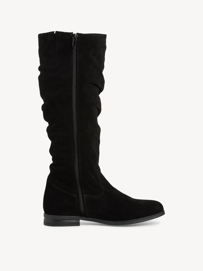 stivali in pelle - nero 1-25545-41-001 compra tamaris stivali online