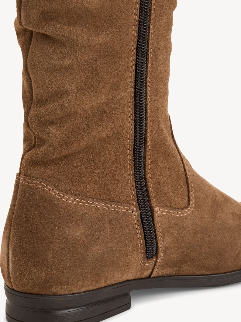stivali in pelle - marrone 1-25545-41-300 compra tamaris stivali online