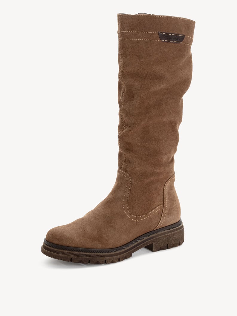 stivali in pelle - marrone 1-25606-45-300 compra tamaris stivali online