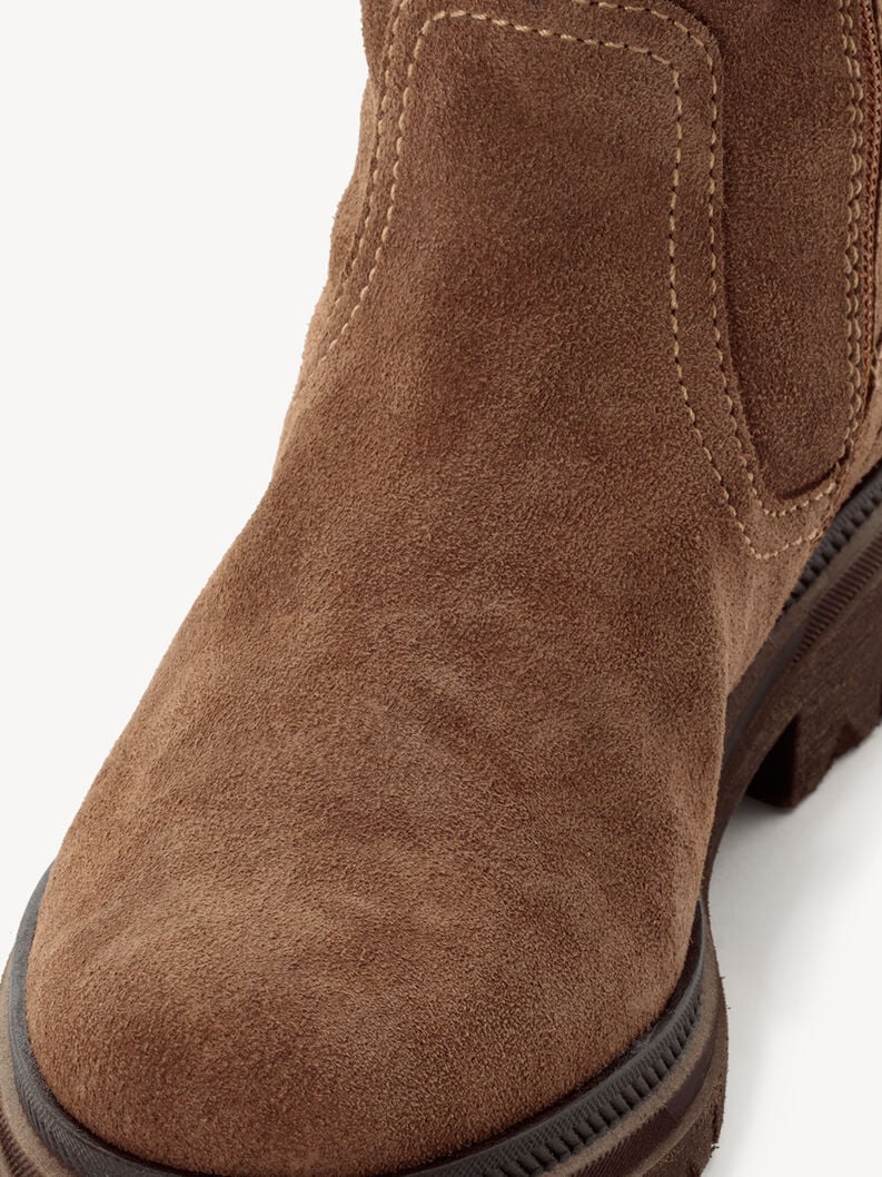stivali in pelle - marrone 1-25606-45-300 compra tamaris stivali online
