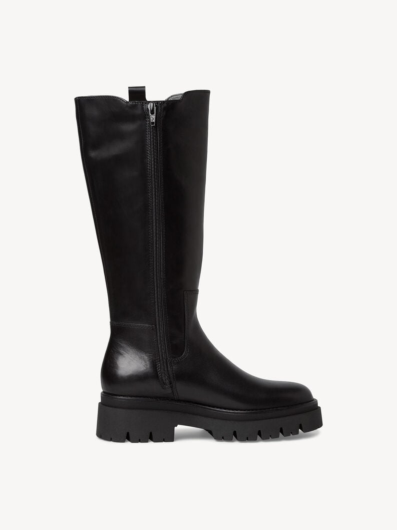stivali in pelle - nero 1-25608-41-001 compra tamaris stivali online