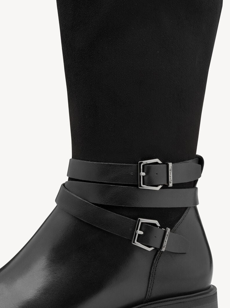 stivali - nero 1-25614-45-001 compra tamaris stivali online