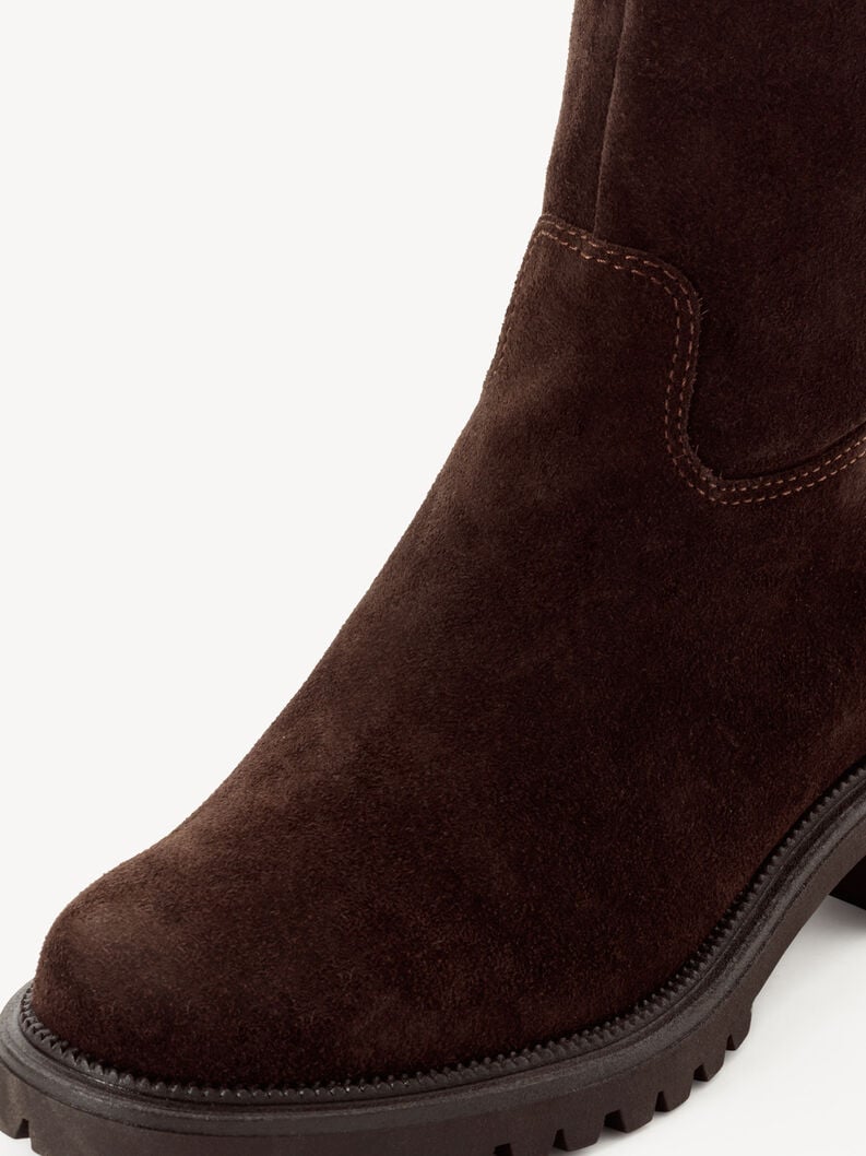 stivali in pelle - marrone 1-25635-45-304 compra tamaris stivali online