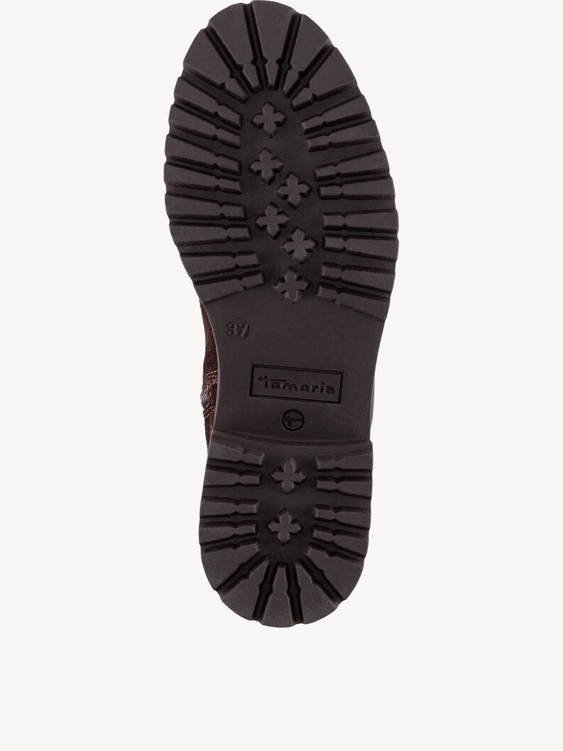 stivali in pelle - marrone 1-25635-45-304 compra tamaris stivali online