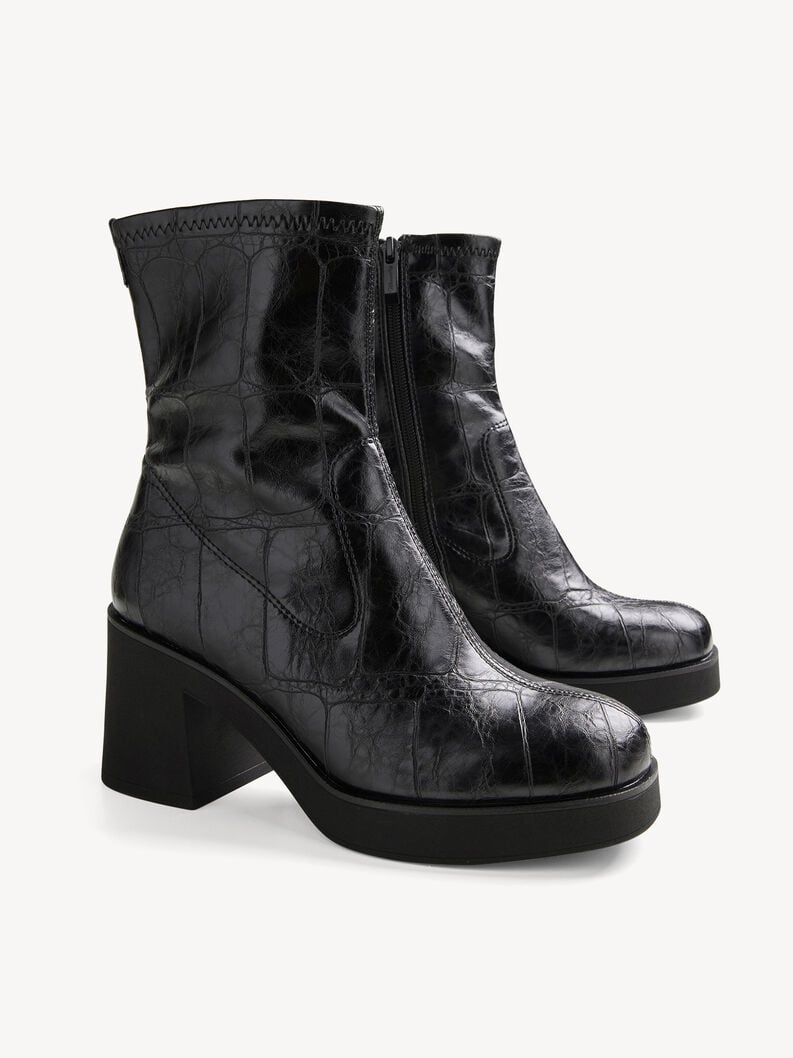 bootie nero 1-25313-45-028 compra tamaris stivaletti online