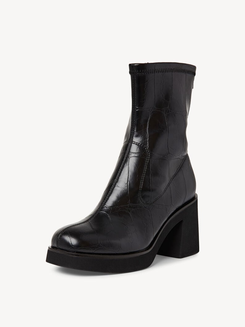 bootie nero 1-25313-45-028 compra tamaris stivaletti online