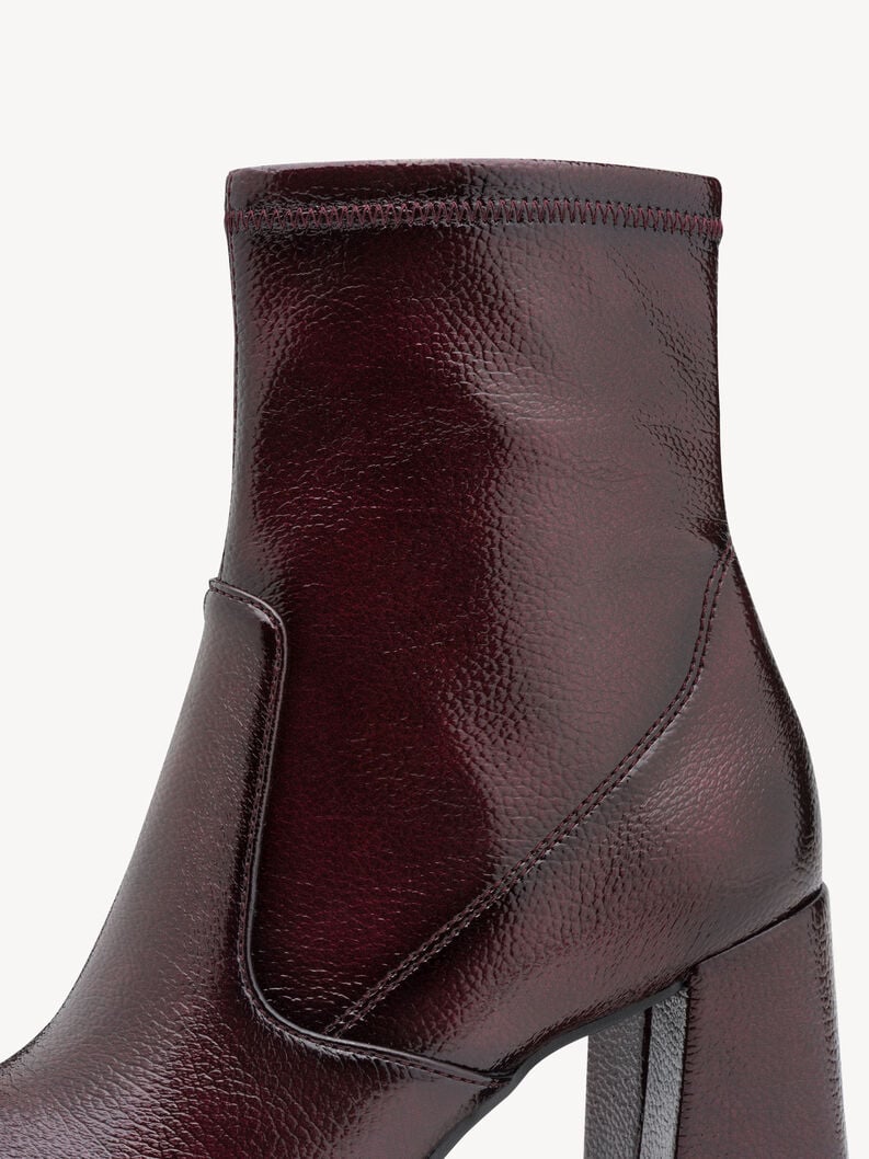 bootie - rosso 1-25357-41-568 compra tamaris stivaletti online