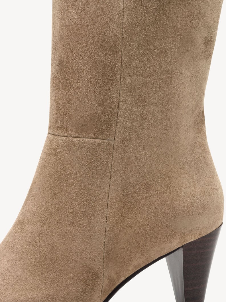 bootie in pelle - marrone 1-25384-45-435 compra tamaris stivaletti online