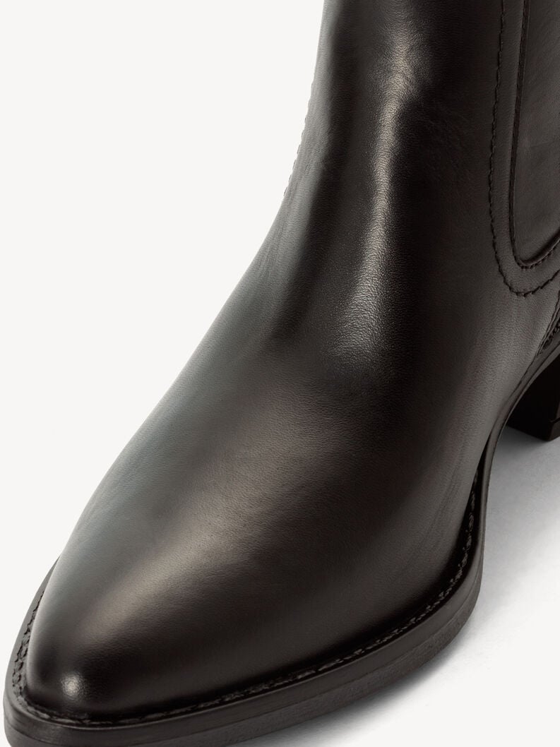 cuoio chelsea boot - nero 1-25704-42-003 compra tamaris stivaletti online