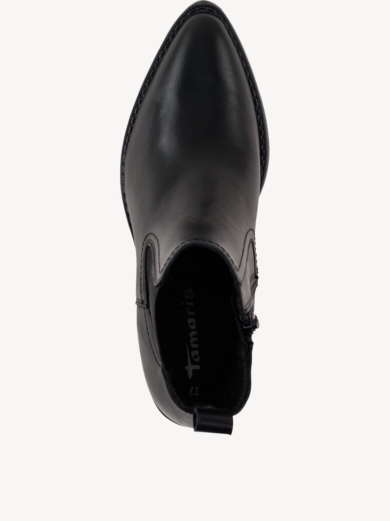 cuoio chelsea boot - nero 1-25704-42-003 compra tamaris stivaletti online