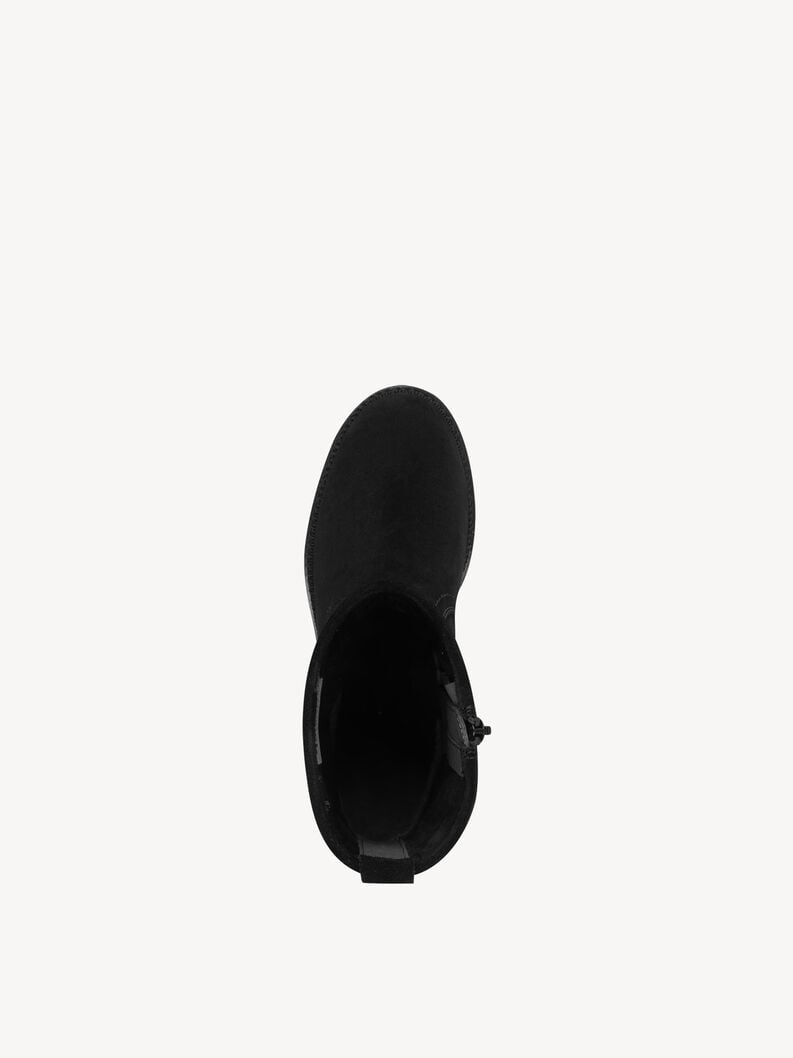 bootie in pelle - nero 8-85302-45-001 compra tamaris ampia stivaletti online