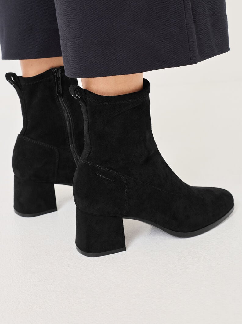 bootie nero 8-85308-45-001 compra tamaris ampia stivaletti online